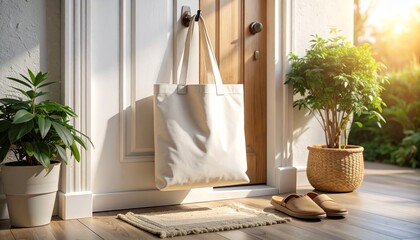 Stylish Tote Bag Mockups for Eco-Friendly Branding