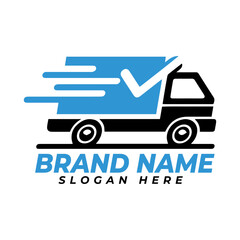 Travel business shipping logo