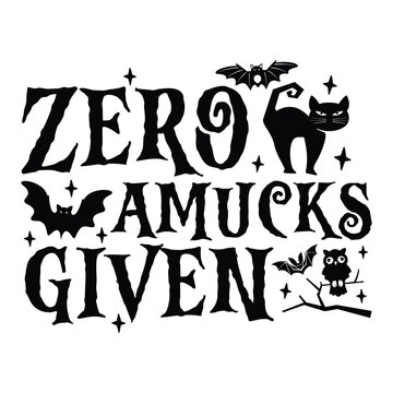 zero amucks given