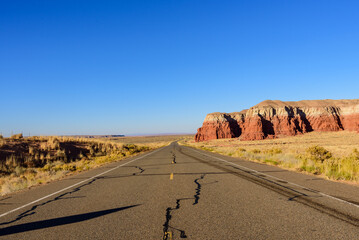 road in the desert