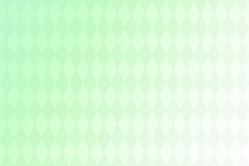 ダイヤ模様のグラデーション（メルへン）緑