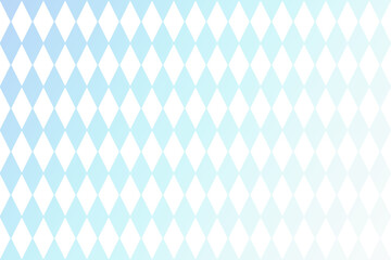 ダイヤ模様のグラデーション（メルヘン＆白透過）青