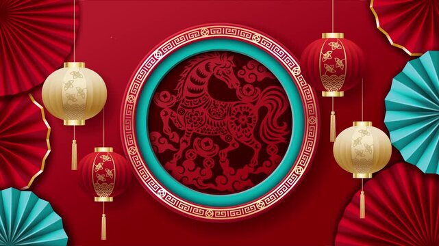 Happy Chinese New Year of the Horse video.