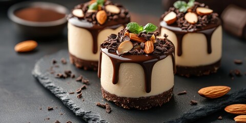 Delicious Chocolate Desserts With Cream