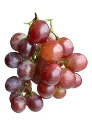 Fresh Grape Bunch on White Background
The image highlights the natural texture, color, and freshness of the fruit, ideal for use in food advertising, packaging, or healthy lifestyle content.