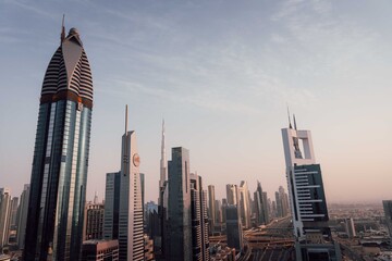 Dubai city skyline