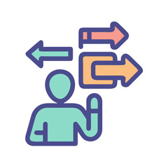 Information Knowledge Sharing line icon set. Vector pictograms of info, FAQ, manual, search, guidance, instruction  linear illustration icon.