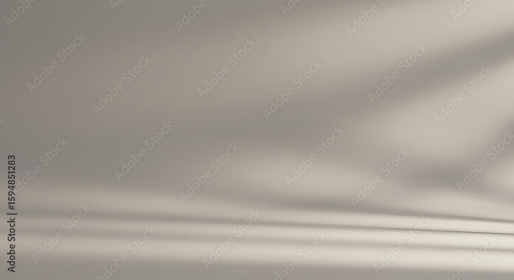 Poster neutral abstract shadow pattern on gray backdrop for presentations