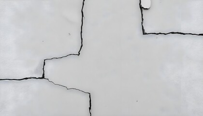 Obraz premium Cracked wall texture phenomenon in urban environment abstract visual content