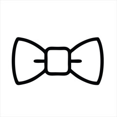 Bow tie sketch icon for web, mobile and infographics. Hand drawn bow tie icon. Bow tie vector icon. Bow tie icon isolated on white background.
