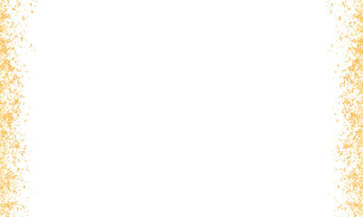 Gold Splatters Glitters Frame Sparkle PNG Transparent Background