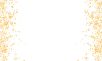Gold Splatters Glitters Frame Sparkle PNG Transparent Background
