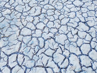 dry cracked earth