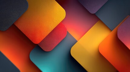 Minimalist design featuring geometric shapes with smooth motion transitions and gradient background visualizes digital motion concept, elegance, and clean modern design style.