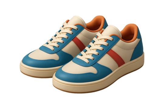 Sneakers Pair Icon Isolated on Transparent Background - Powered by Adobe