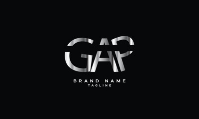 GAP, GPA, AGP, APG, PAG, PGA, Abstract initial monogram letter alphabet logo design