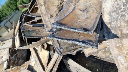 Wind turbine, dismantling of reinforcing steel and 
Steel scrap means sustainable circular economy