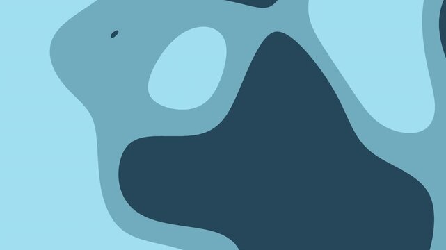 Patr&oacute;n abstracto de formas org&aacute;nicas en tonos azules