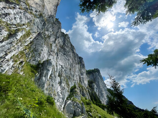 rock in the mountains