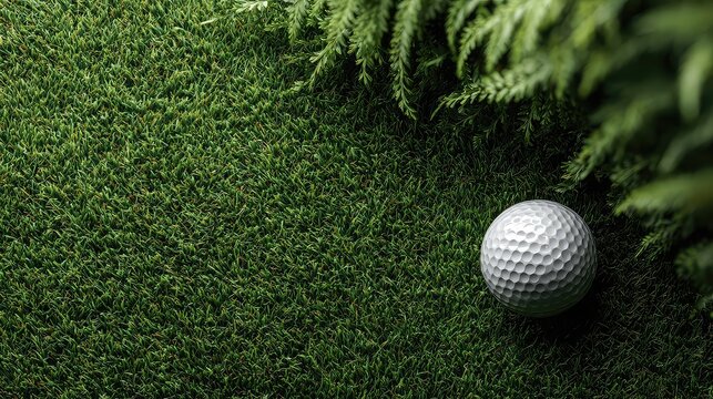 Golf-themed image with space for Father Day promotional messages.