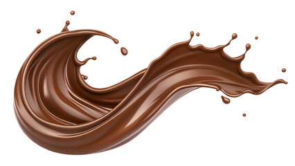 chocolate splash motion render
