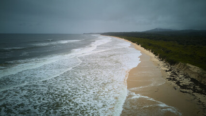 Drone footage of the beautiful East Coast in Australia