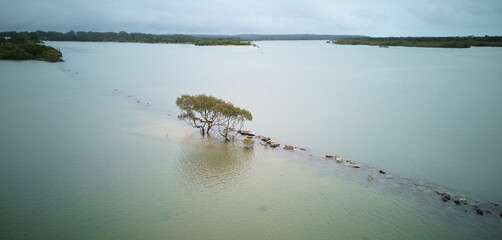 Drone footage of the beautiful East Coast in Australia
