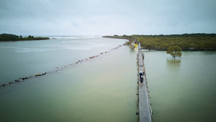 Drone footage of the beautiful East Coast in Australia