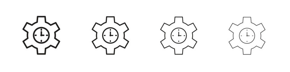 Trendy icon symbols collection. Vector EPS 10