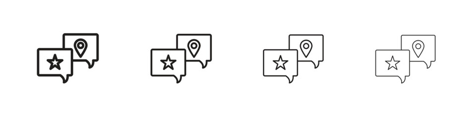 Social media icon symbols collection. Vector EPS 10