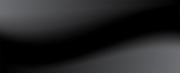 Obraz premium Navy black silk satin. Silky shiny fabric. Dark luxury background with space for design. Banner. Wide. Long. Panoramic. Template. Empty. Flat lay, top view table. vector