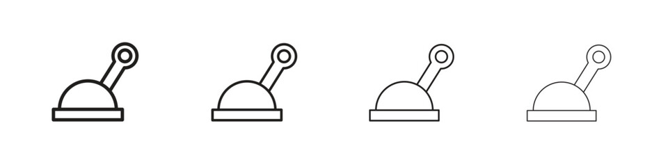 Lever icon symbols collection. Vector EPS 10