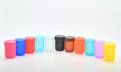 Plastic colored bottles, Plastic, Bottels, Color Bottels