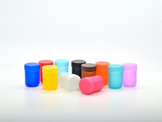 Plastic colored bottles, Plastic, Bottels, Color Bottels