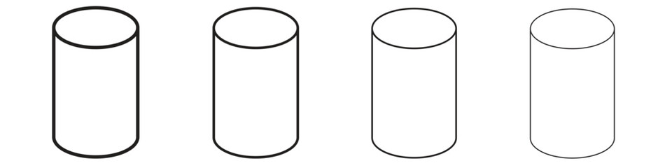 Cork wine icon symbols collection. Vector EPS 10