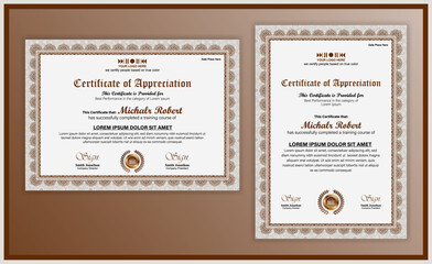 Creative Certificate of Appreciation, Professional Employee of the month award certificate design