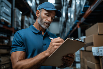 Warehouse Worker Inventory Check