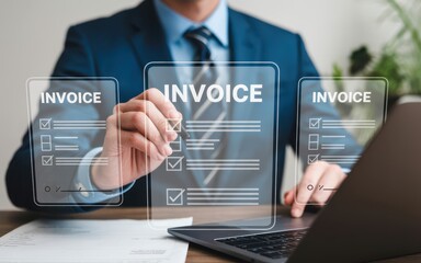 Cloud computing and mobile tech illustration showing hand holding smartphone with glowing blue cloud icon, data transfer diagram, and floating media and document icons