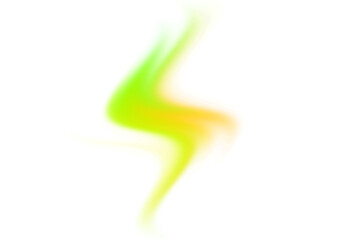 gradient green yellow shape