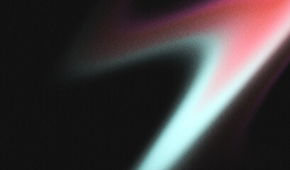 Light forms a sharp angle in shades of pink and blue