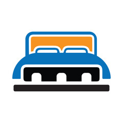 furniture, bed, luxurious, Modern bed icon