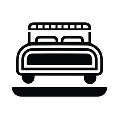 furniture, bed, luxurious, Modern bed icon