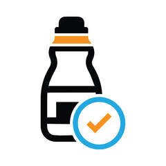 cleaner, liquid clean, bleach icon