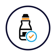 cleaner, liquid clean, bleach icon