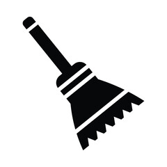 Cleaner, brush, broom icon
