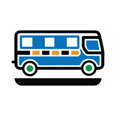 Traffic, car, school bus, vehicle, modern Bus icon