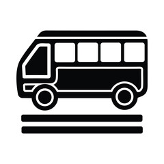 Traffic, car, school bus, vehicle, modern Bus icon