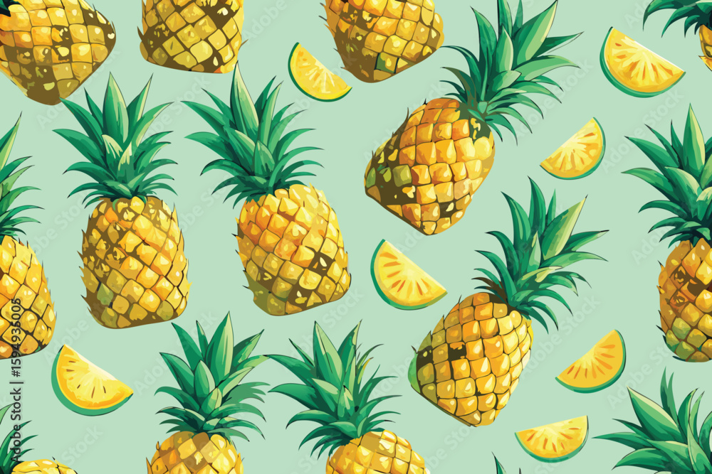 Aufkleber seamless repeating pattern design featuring dog illustrations in cmyk color model