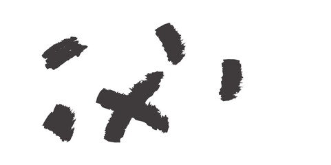 
black background-Brush strokes with watercolor paint

