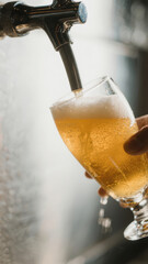 Pilsner Beer on Tap